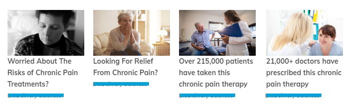 Chronic Pain – Ad Creatives